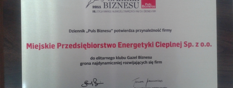 MPEC Gazelą Biznesu