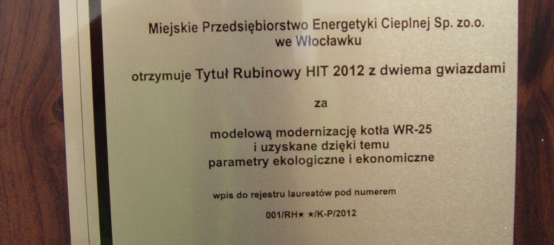 Rubinowy HIT z dwiema gwiazdkami dla MPEC